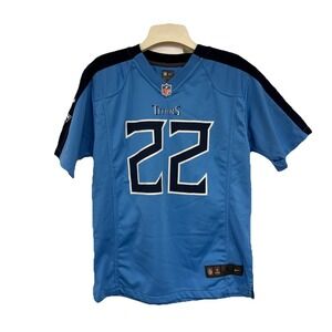 Tennessee Titans Jersey Derrick Henry #22 Youth Large 14/16 Blue NFL